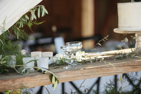Wedding glassware