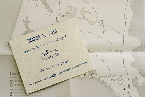 Ranch wedding invitation