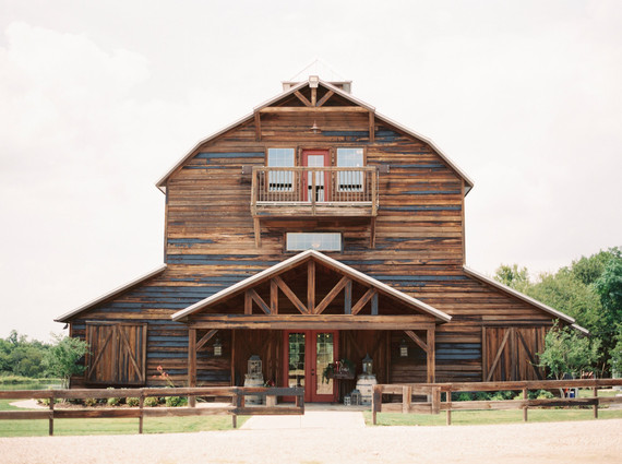 Rustic wedding venue
