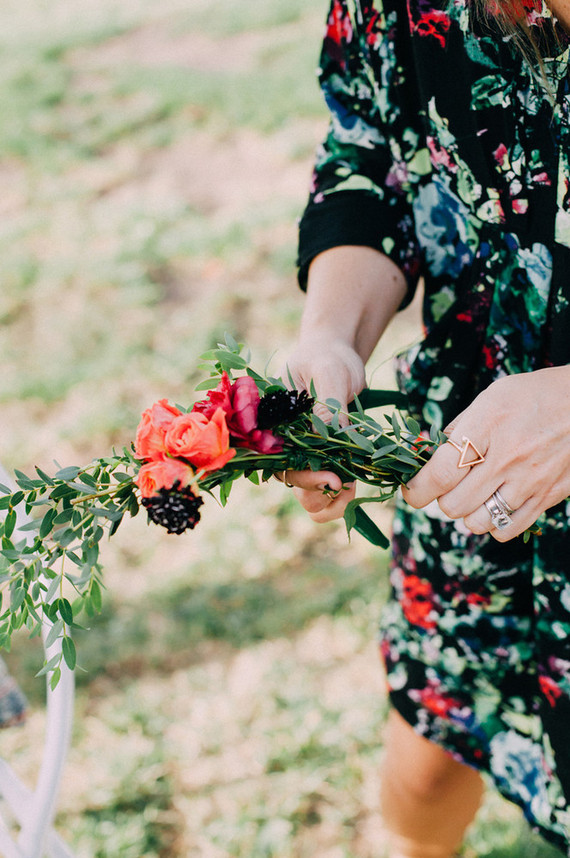 Bohemian bridal shower