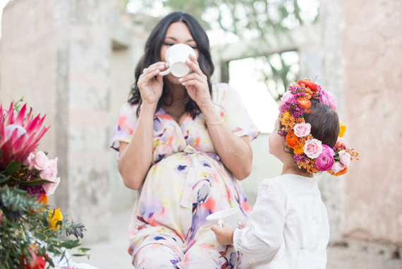 mommy and me maternity photos