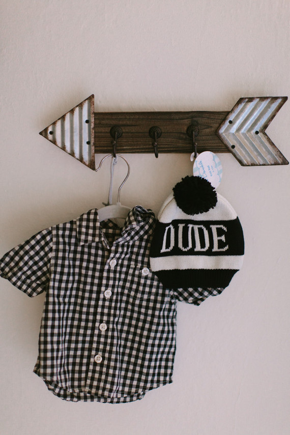 black and white nursery