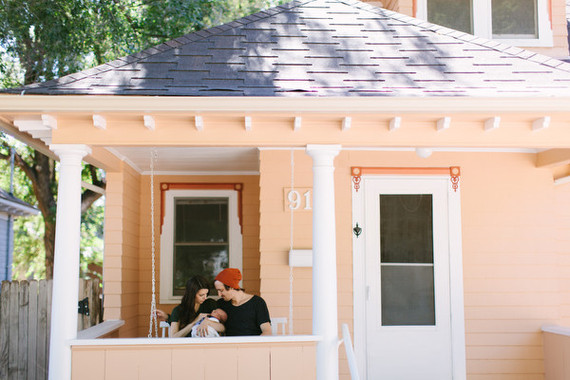 sweet little peach house Inspiration