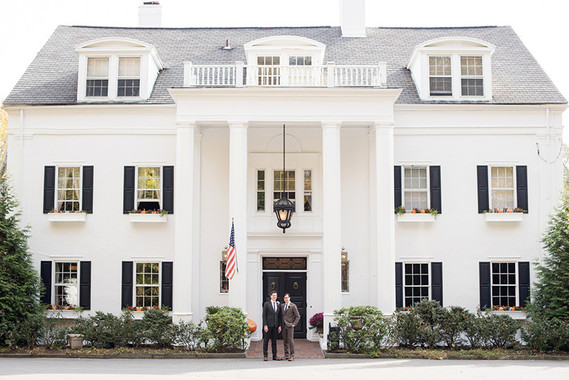Rustic fall upstate New York wedding