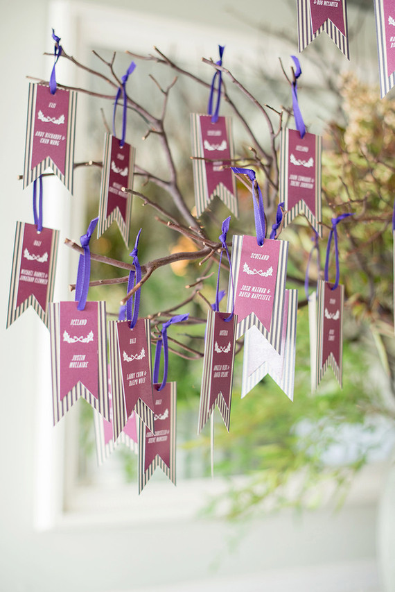 Escort card tree