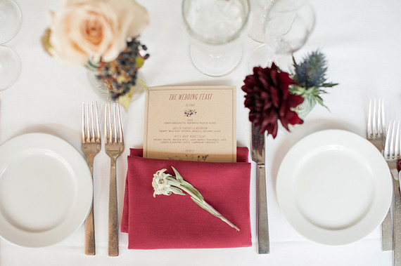 Fall tablescape