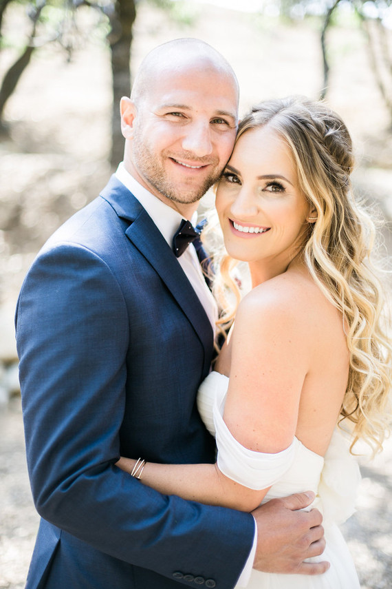 California garden wedding