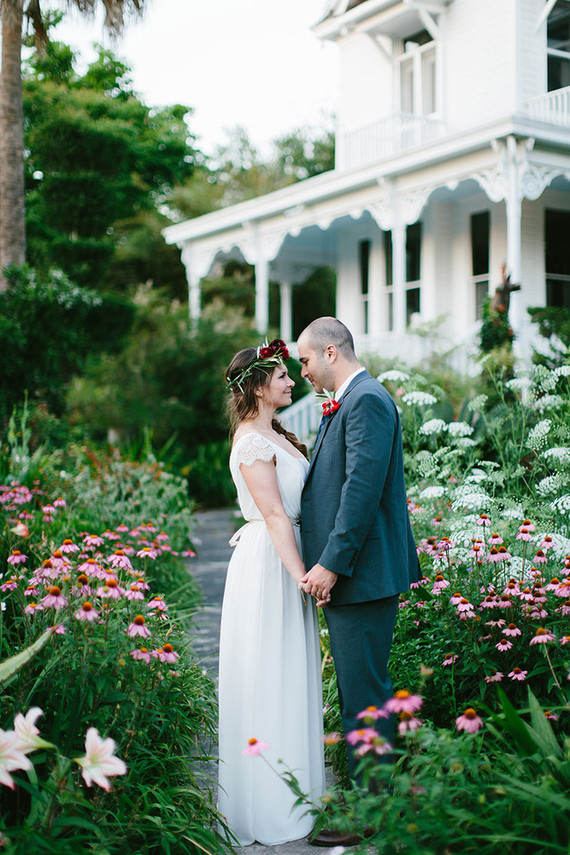 Floral garden portraits
