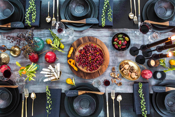 Rustic tablescape