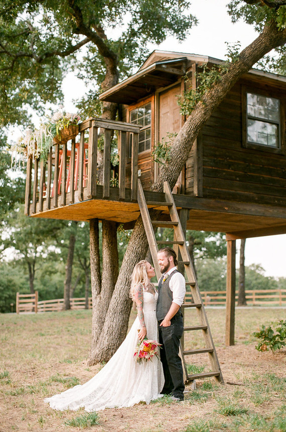 Treehouse wedding