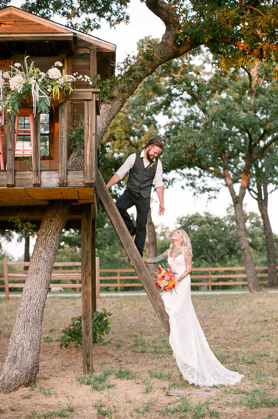 Treehouse wedding Inspiration