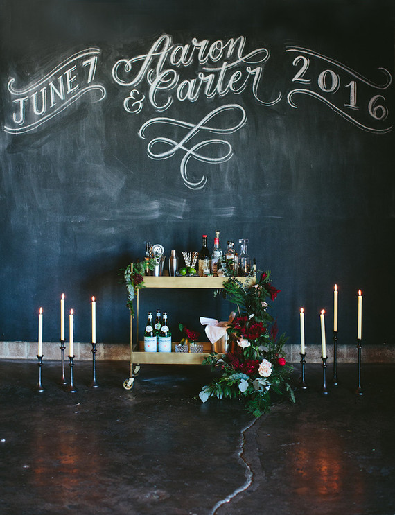 Holiday engagement party