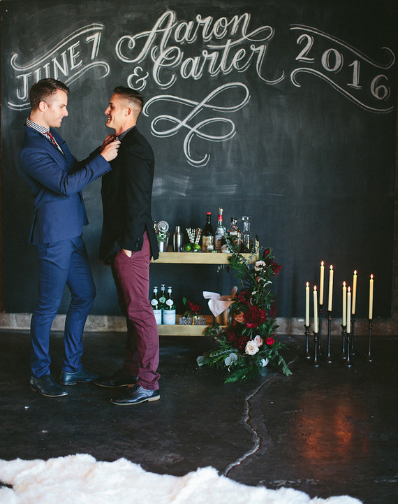 Holiday engagement party