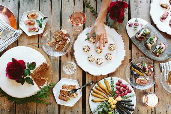 Holiday engagement party