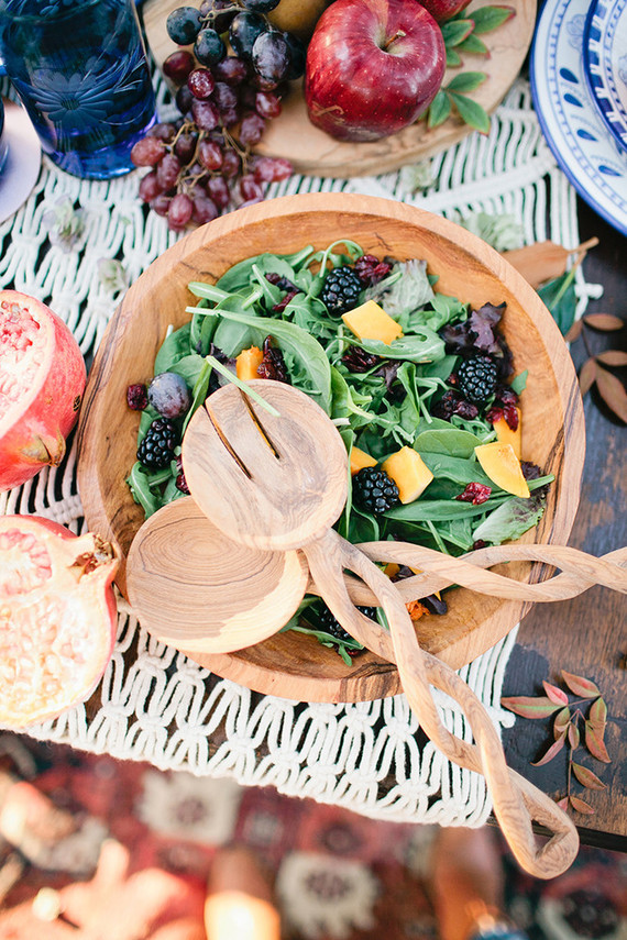 Bohemian friendsgiving inspiration