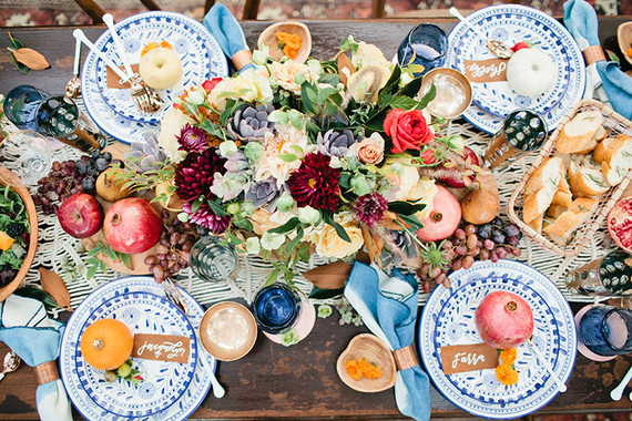 Bohemian friendsgiving inspiration