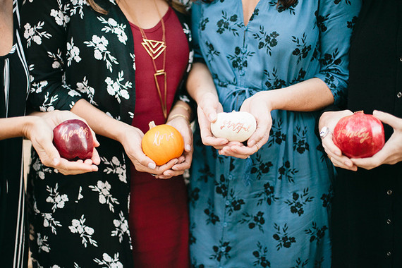 Apple place cards