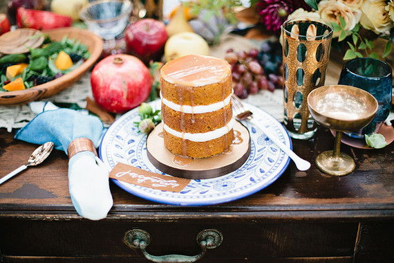 Mini pumpkin cake