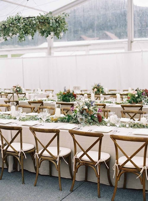 Organic modern Aspen wedding