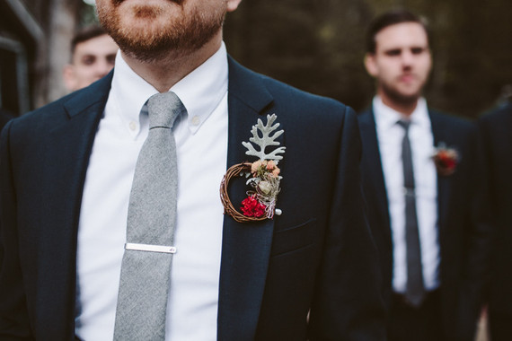 Fall boutonniere
