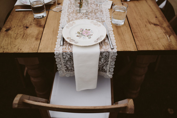 Vintage tablescape