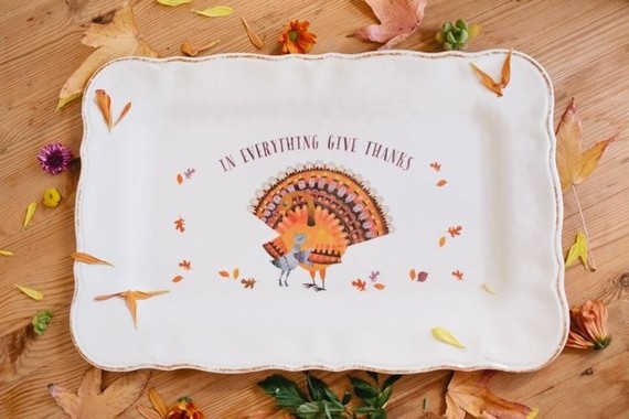 Kids thanksgiving table