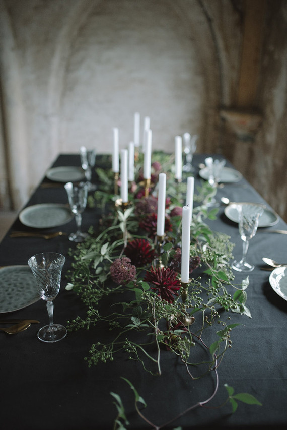 Elegant winter wedding inspiration