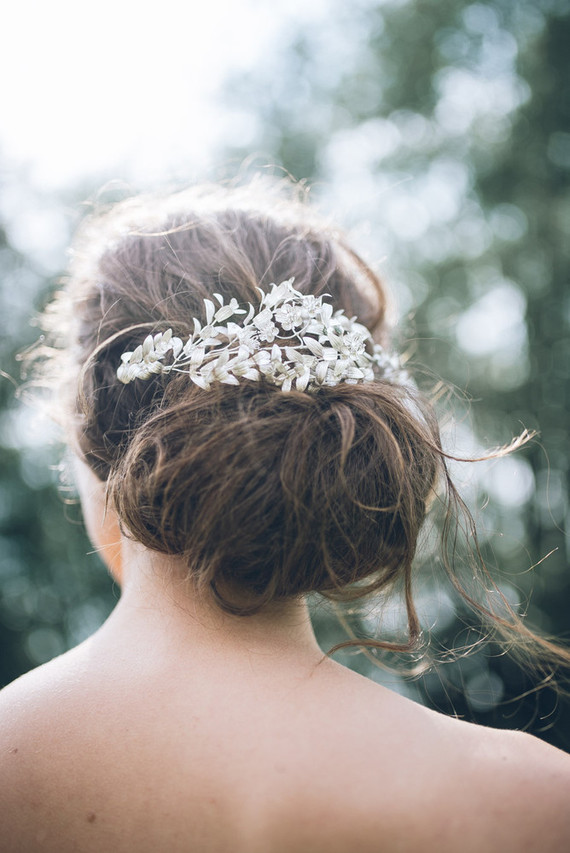 Chignon bridal hair