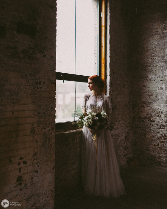 Industrial winter wedding inspiration Inspiration
