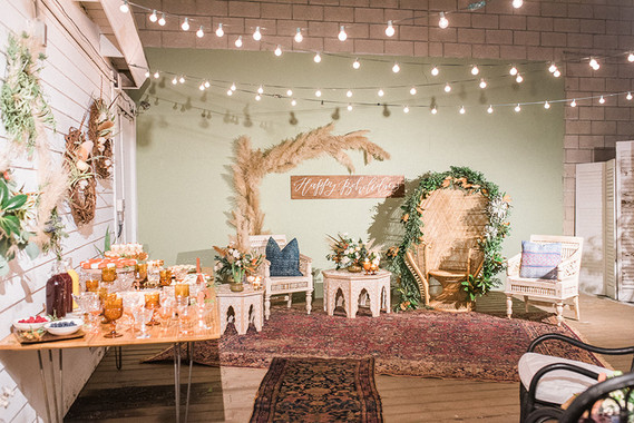 Boho Holiday Party Inspiration