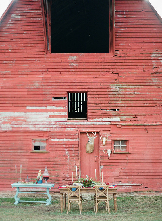 Vintage winter wedding inspiration