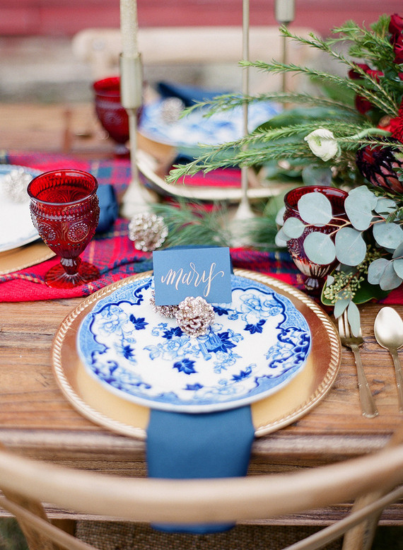 Vintage winter wedding inspiration