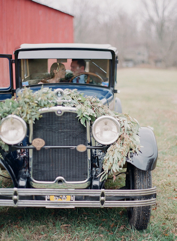 Vintage winter wedding inspiration