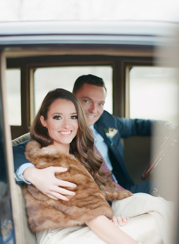 Vintage winter wedding inspiration Inspiration