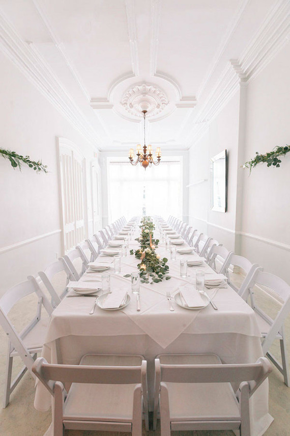 Winter baby shower