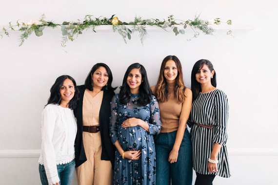Winter baby shower