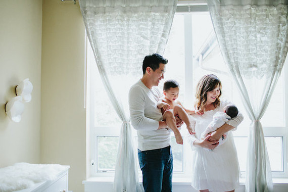 Family newborn photos