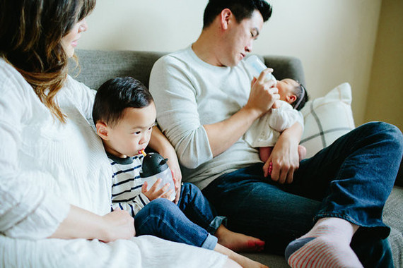Family newborn photos