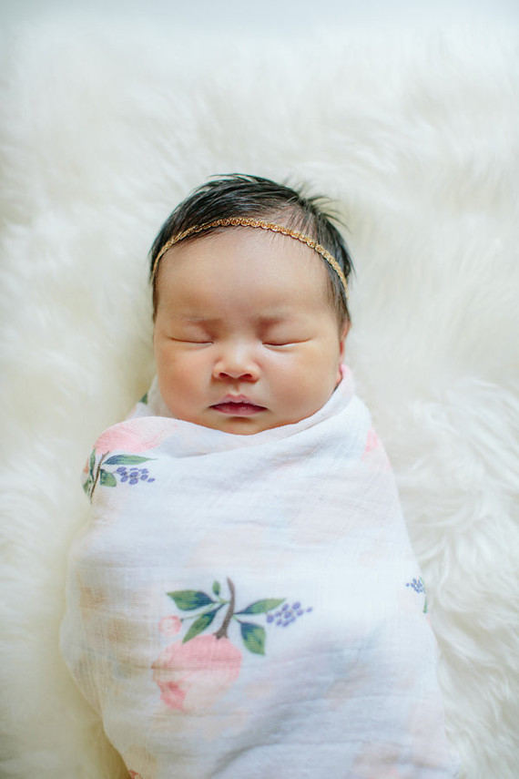 baby girl newborn photo