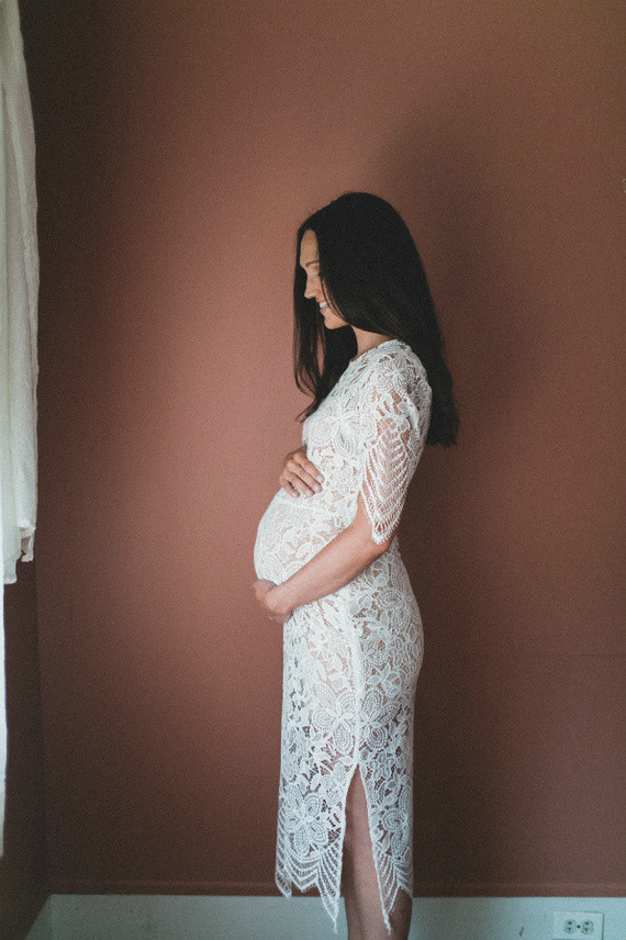 Moody maternity photos
