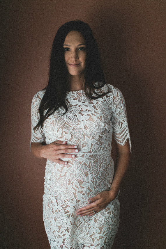 Moody maternity photos