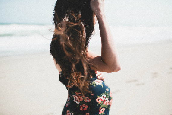 Rockaway beach maternity photos