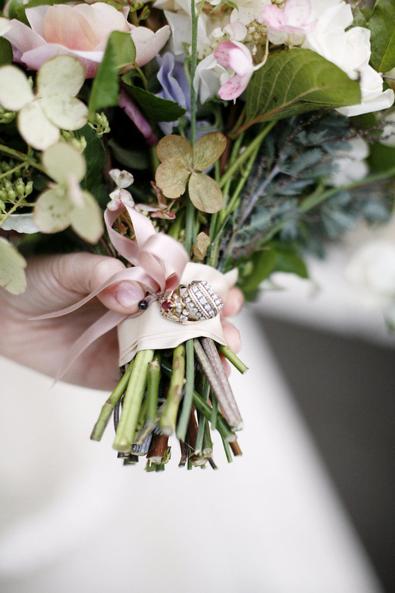 Elegant bridal bouquet