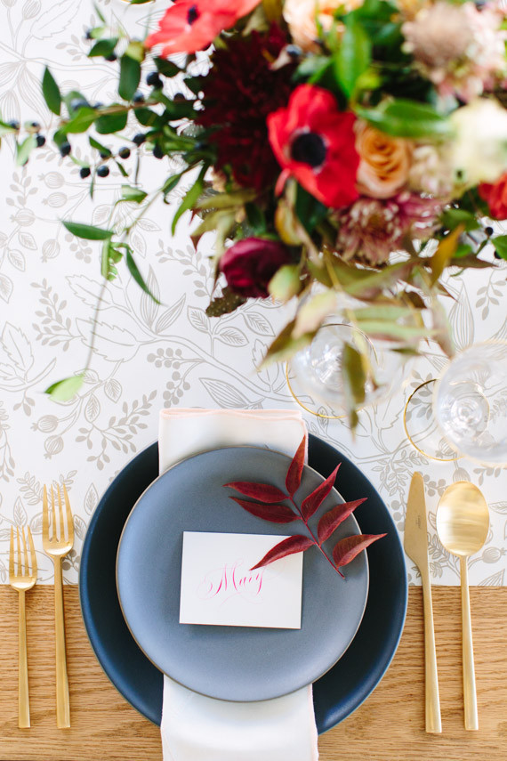 elegant place setting