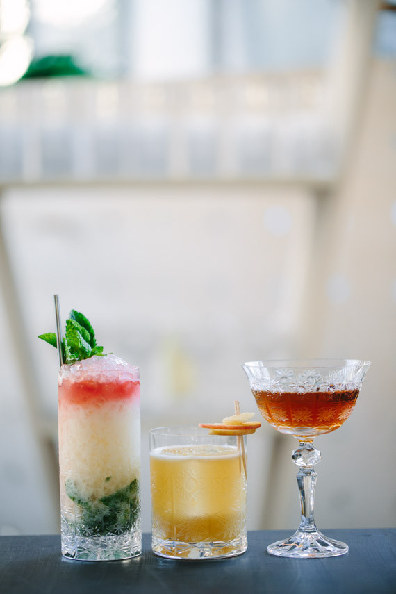 festive cocktails
