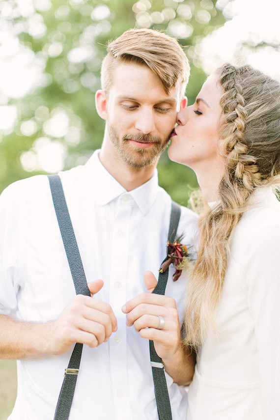 Side braid hairstyle