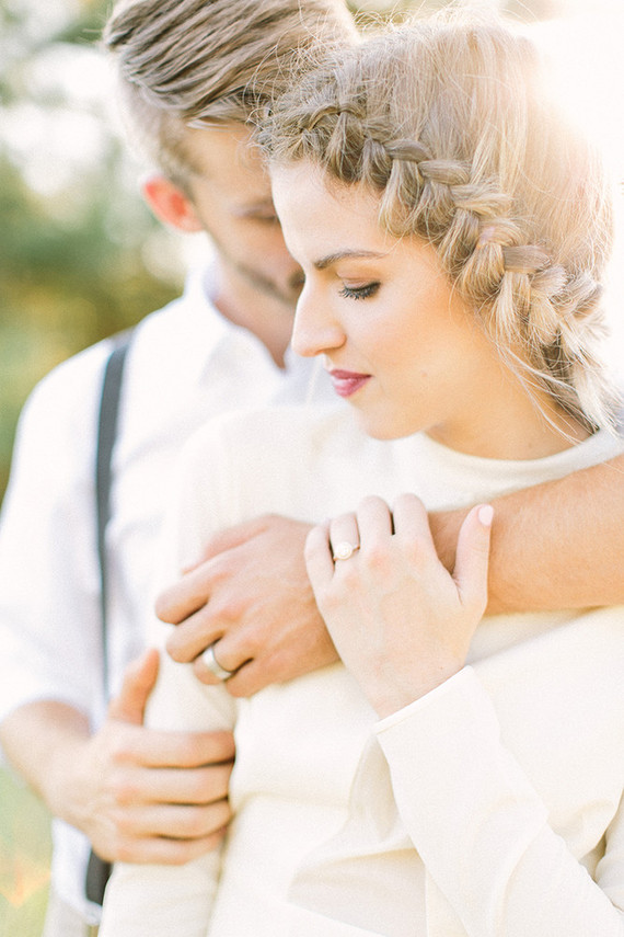 Side braid hairstyle