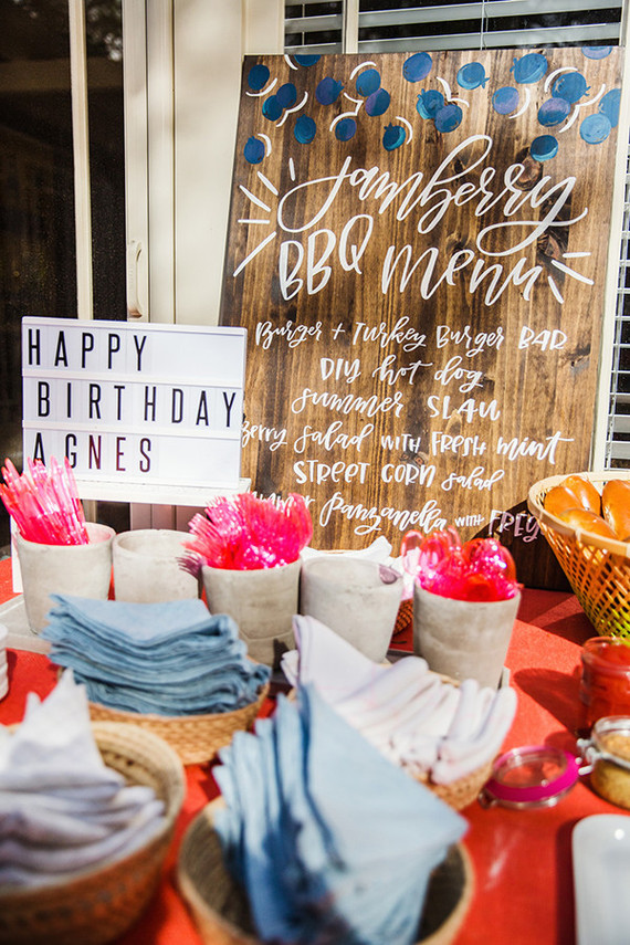 Jamberry 2nd birthday party Inspiration