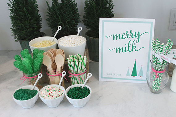 Christmas cookie decorating party