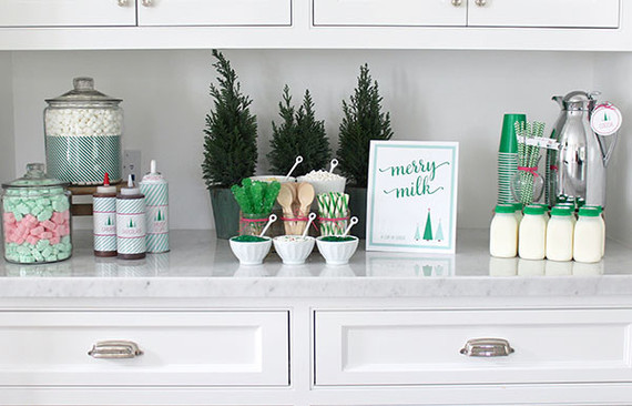 Christmas cookie decorating party